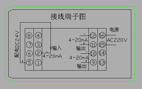 WX-PD系列智能配电器接线图